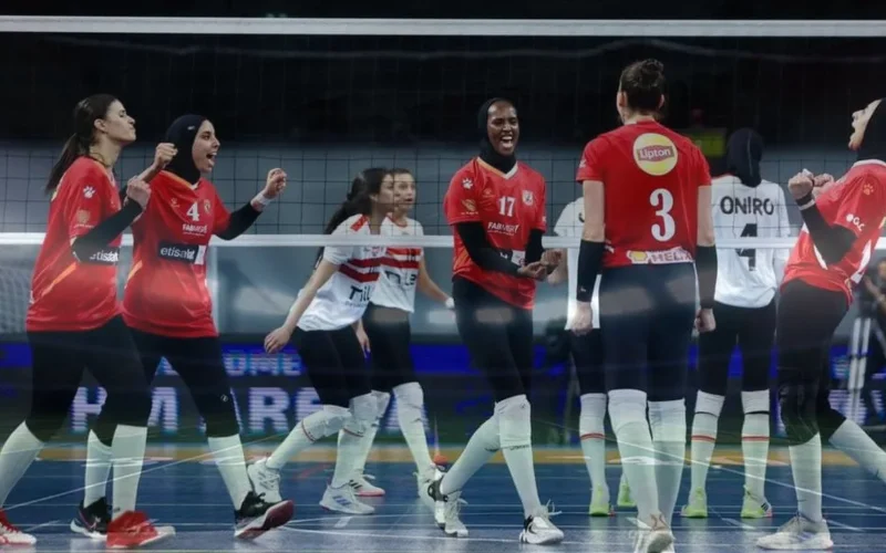 الأهلي والزمالك والمقاولون العرب يتأهلون لنصف نهائي كأس مصر طائرة آنسات